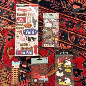 Farm Theme Scrapbook Set